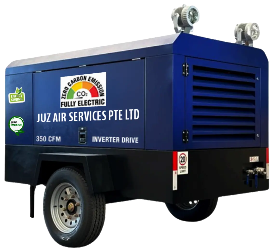Electric Air Compressor Rental JuzAir Electric Air Compressor Rental JuzAir